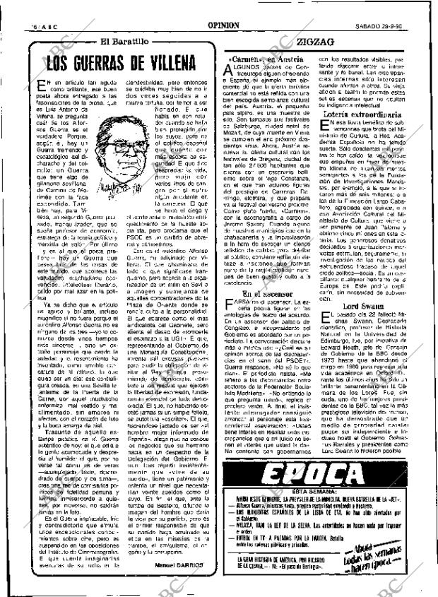 ABC SEVILLA 29-09-1990 página 16