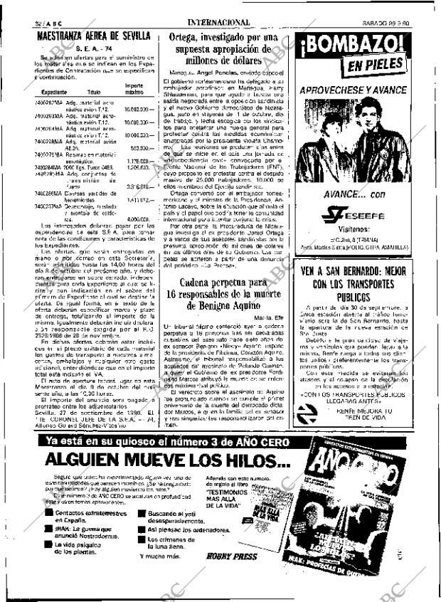 ABC SEVILLA 29-09-1990 página 32