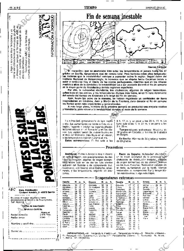 ABC SEVILLA 29-09-1990 página 46