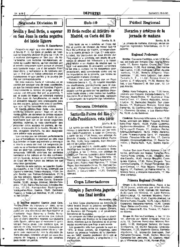ABC SEVILLA 29-09-1990 página 64