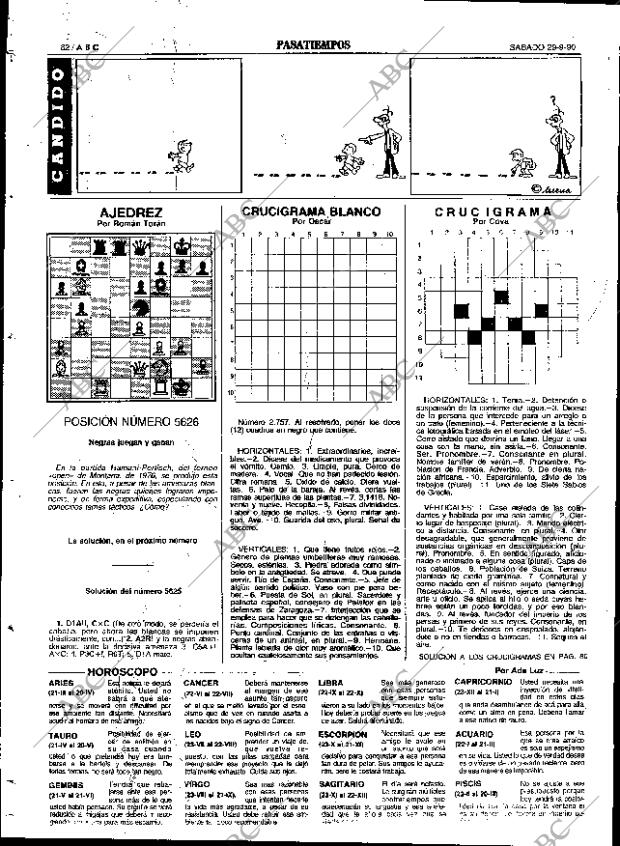 ABC SEVILLA 29-09-1990 página 82