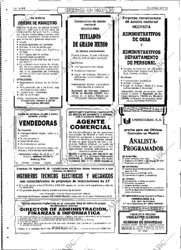 ABC MADRID 30-09-1990 página 102