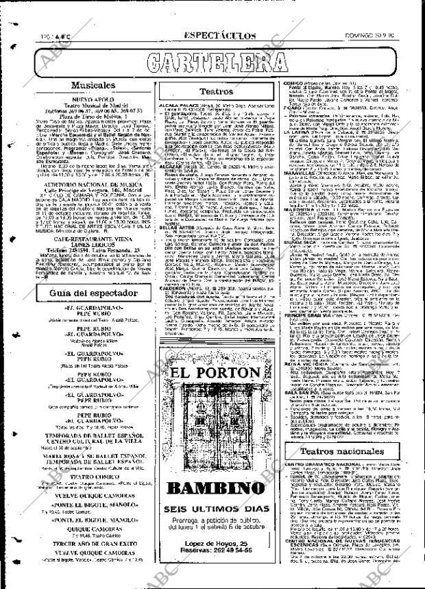 ABC MADRID 30-09-1990 página 120