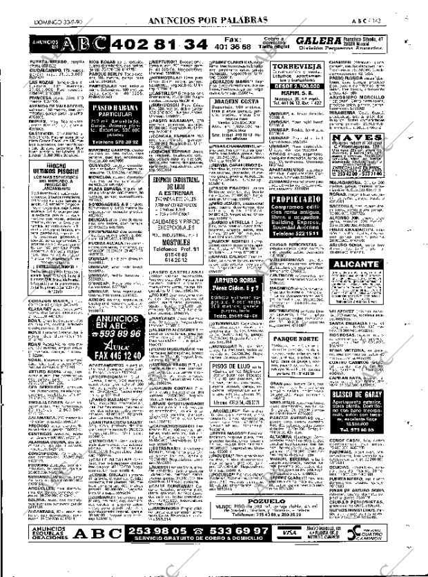 ABC MADRID 30-09-1990 página 143