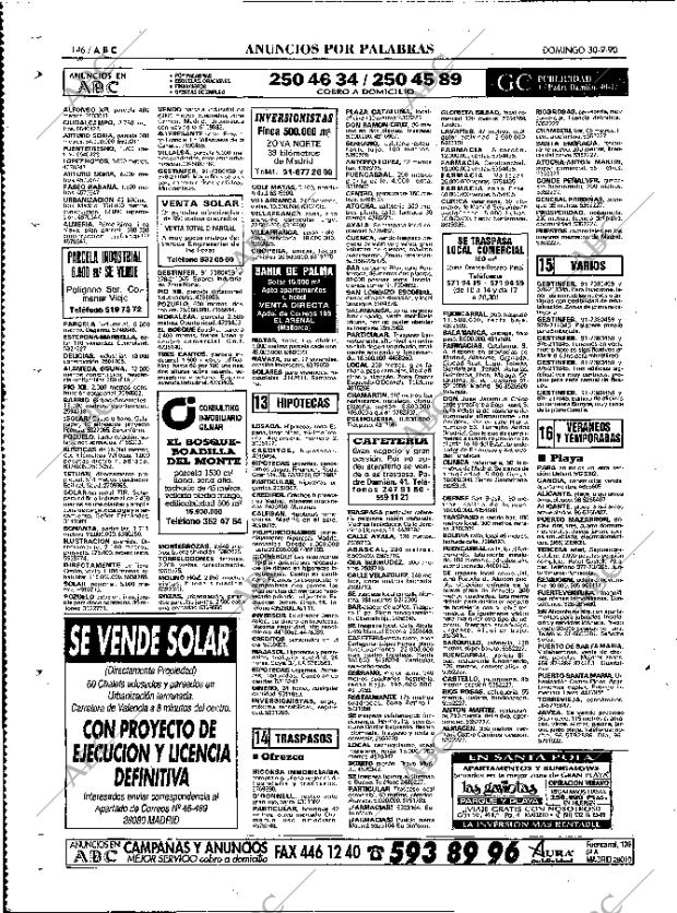 ABC MADRID 30-09-1990 página 146