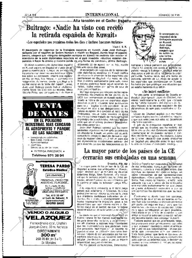 ABC MADRID 30-09-1990 página 32