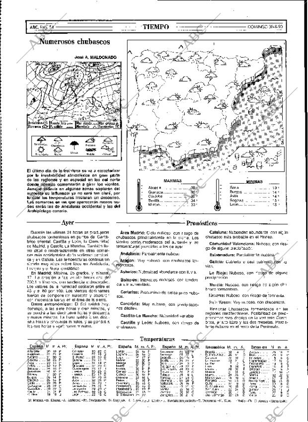 ABC MADRID 30-09-1990 página 54