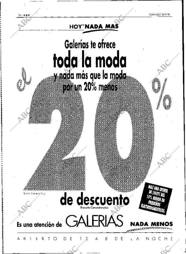 ABC MADRID 30-09-1990 página 56