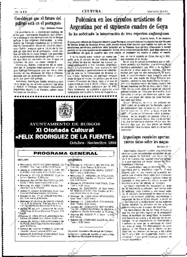 ABC MADRID 30-09-1990 página 58