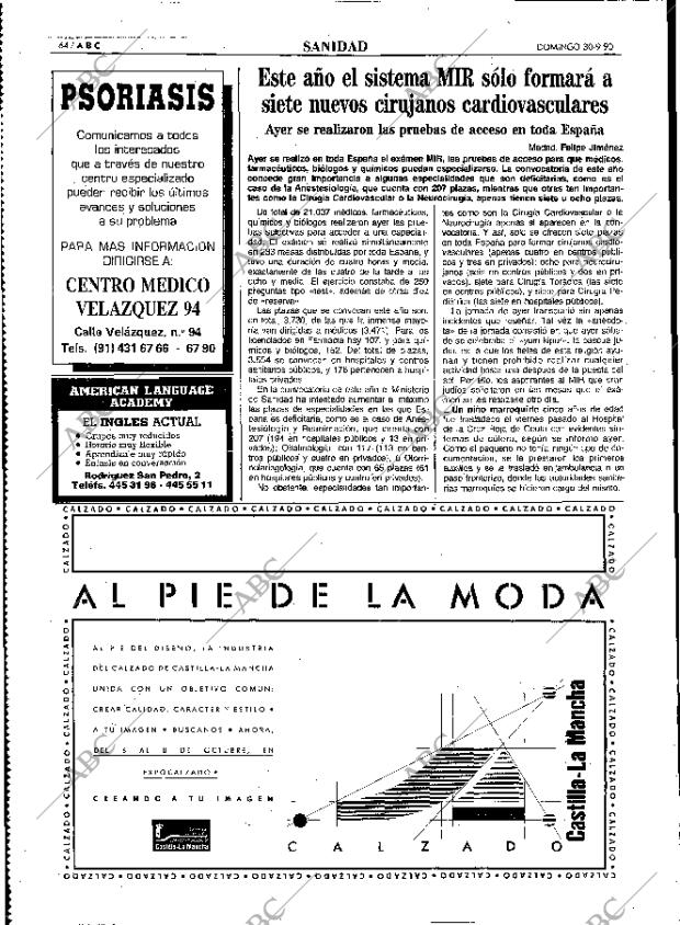 ABC MADRID 30-09-1990 página 64