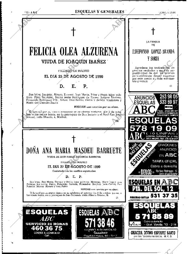 ABC MADRID 01-10-1990 página 110