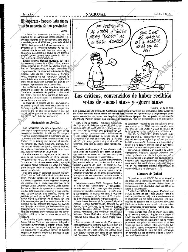 ABC MADRID 01-10-1990 página 26