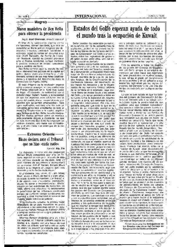 ABC MADRID 01-10-1990 página 36