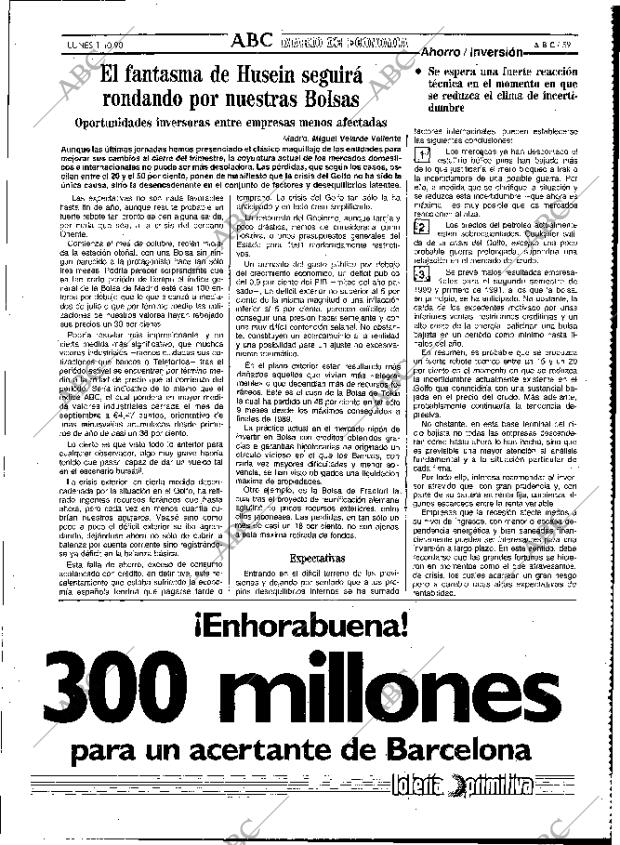 ABC MADRID 01-10-1990 página 59