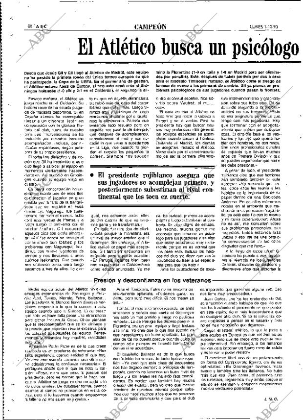 ABC MADRID 01-10-1990 página 80