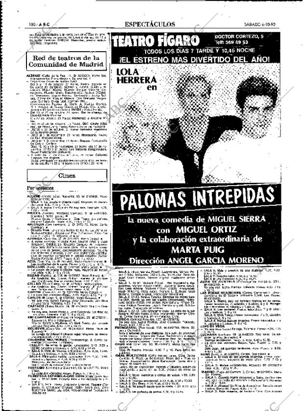 ABC MADRID 06-10-1990 página 100