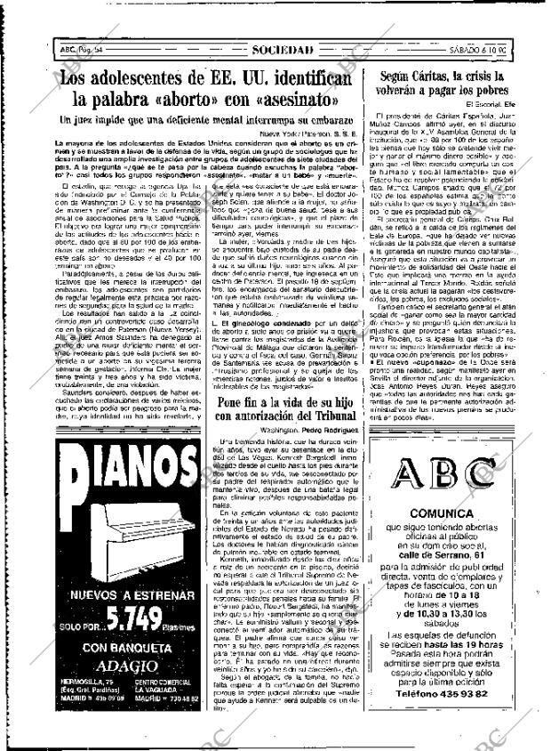 ABC MADRID 06-10-1990 página 54