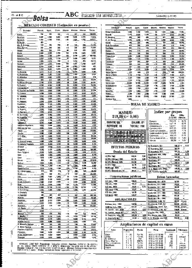 ABC MADRID 06-10-1990 página 78