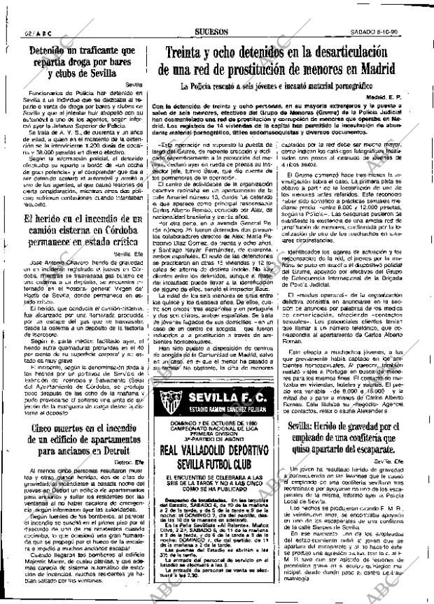 ABC SEVILLA 06-10-1990 página 64