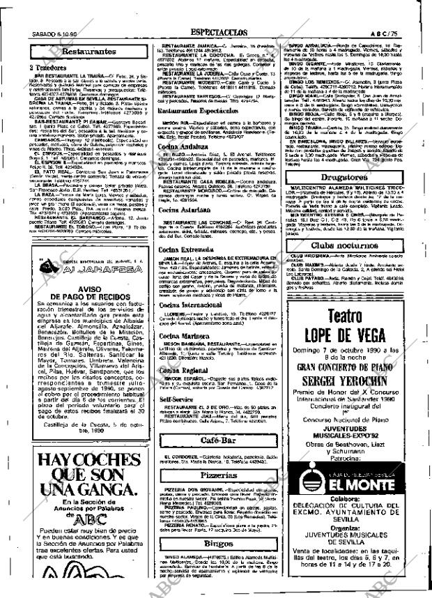 ABC SEVILLA 06-10-1990 página 87
