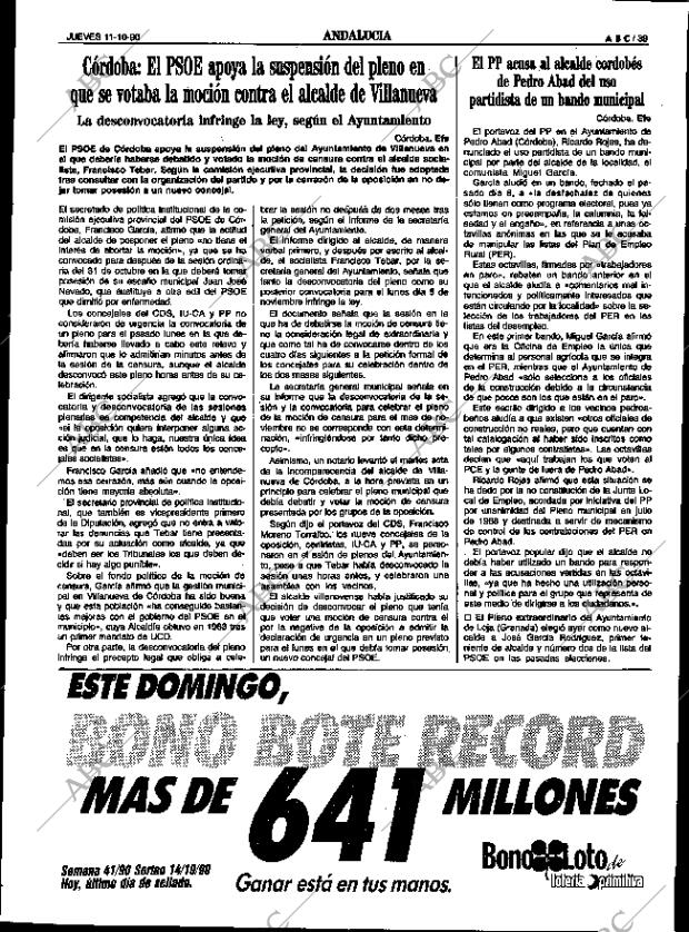 ABC SEVILLA 11-10-1990 página 39