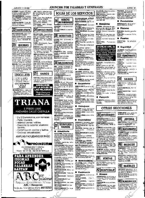 ABC SEVILLA 11-10-1990 página 89