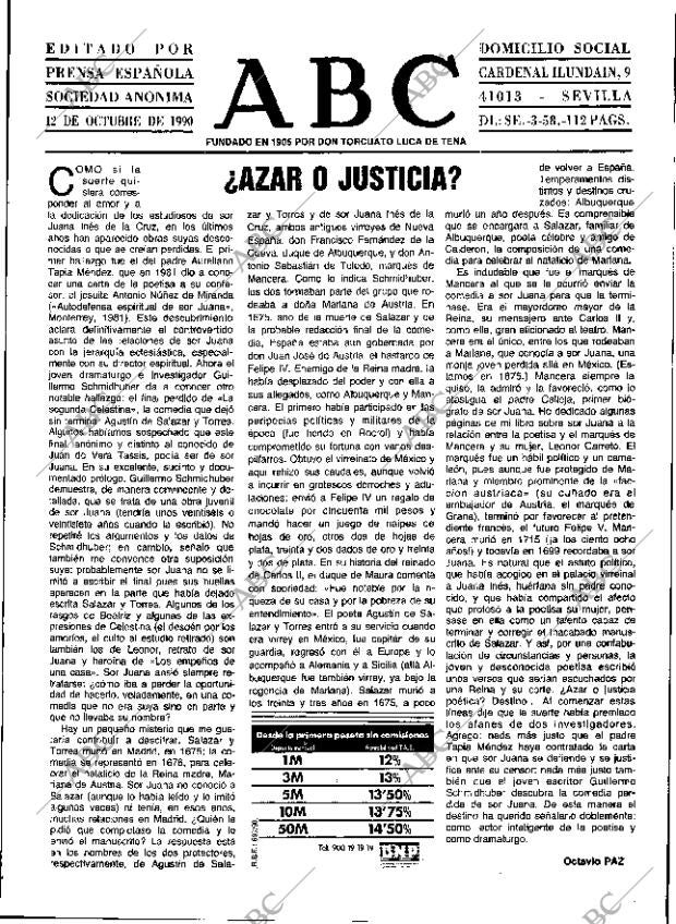 ABC SEVILLA 12-10-1990 página 3