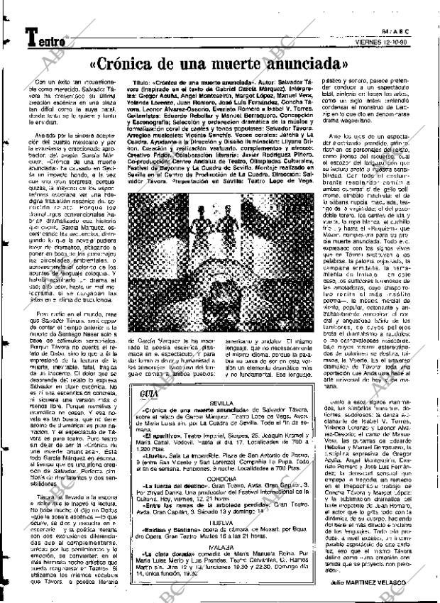 ABC SEVILLA 12-10-1990 página 84