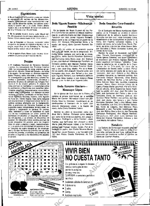 ABC SEVILLA 13-10-1990 página 36