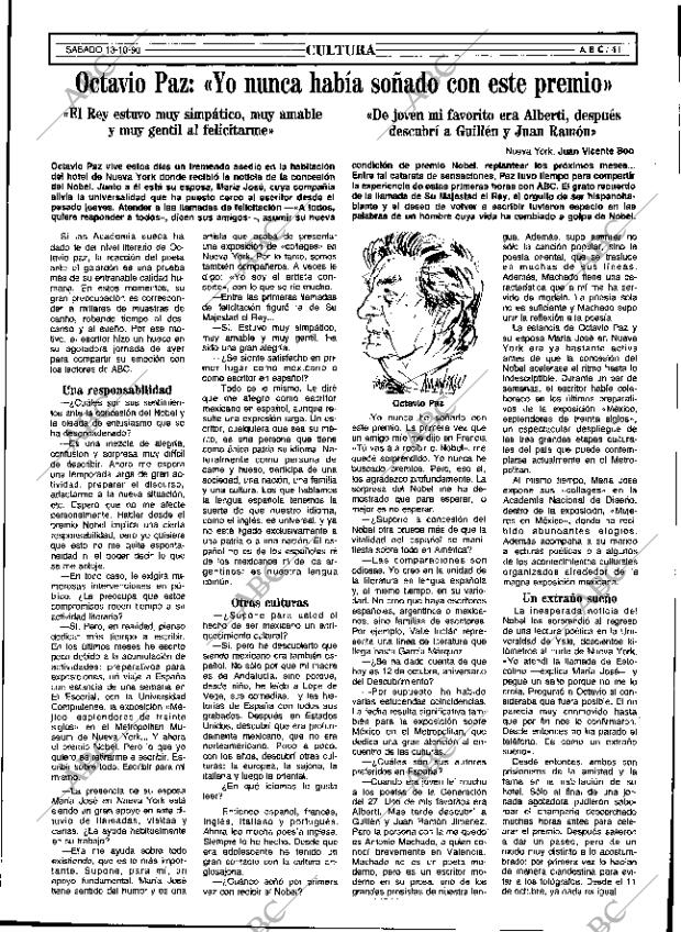 ABC SEVILLA 13-10-1990 página 41