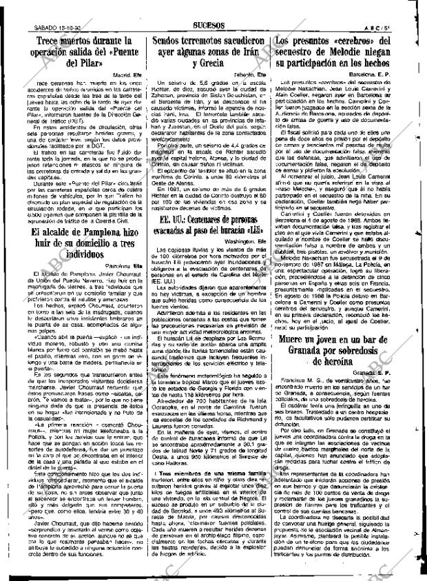 ABC SEVILLA 13-10-1990 página 51