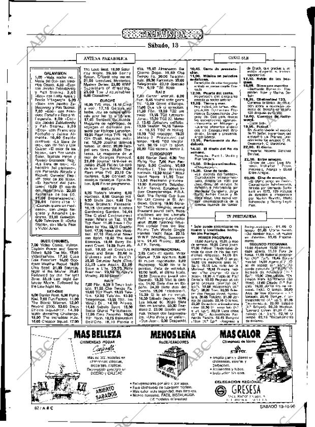 ABC SEVILLA 13-10-1990 página 82