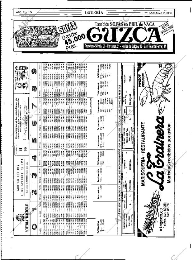 ABC MADRID 14-10-1990 página 124