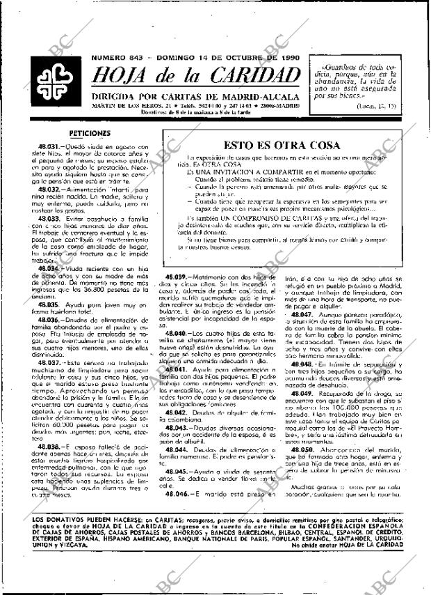 ABC MADRID 14-10-1990 página 2