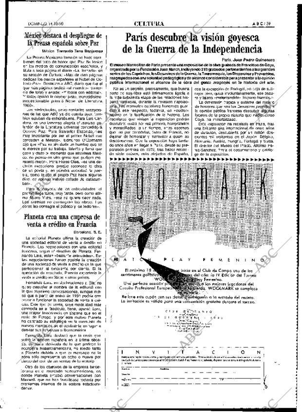 ABC MADRID 14-10-1990 página 59
