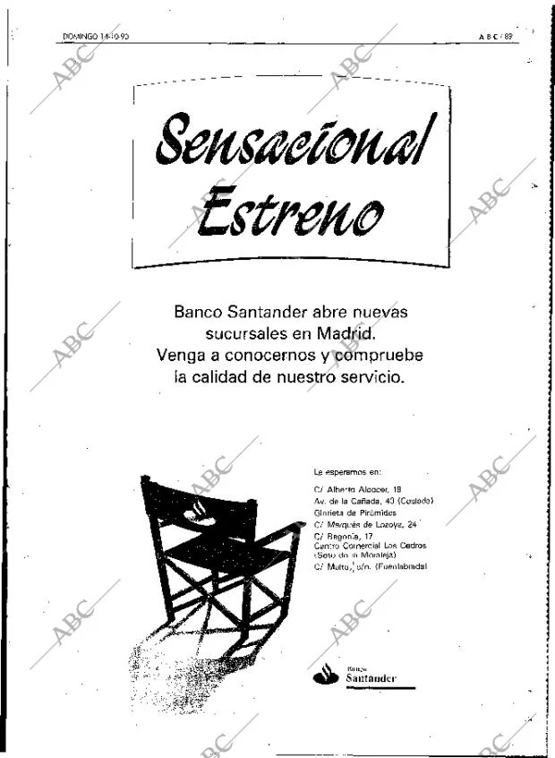 ABC MADRID 14-10-1990 página 89