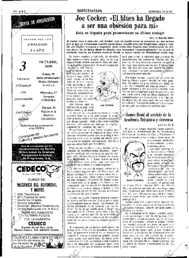 ABC SEVILLA 14-10-1990 página 110