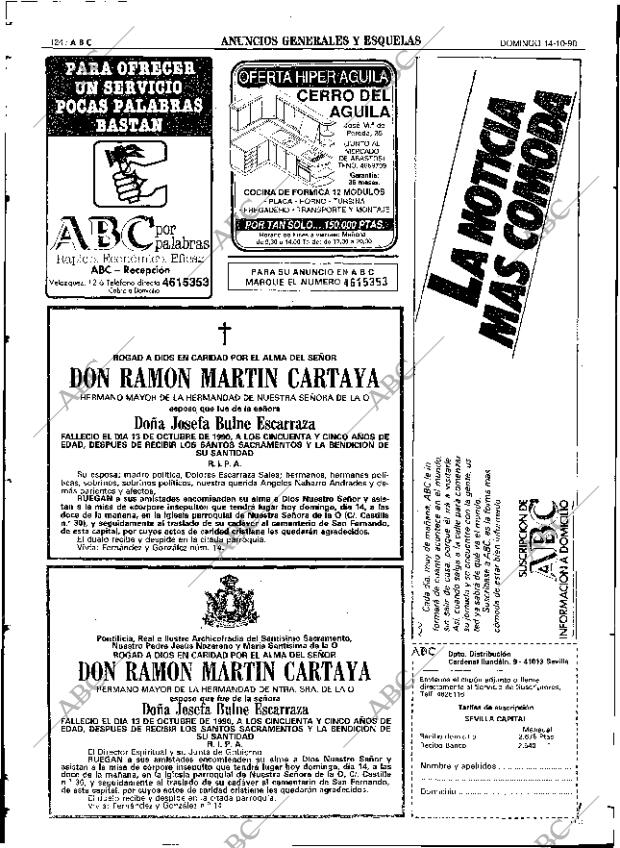 ABC SEVILLA 14-10-1990 página 124