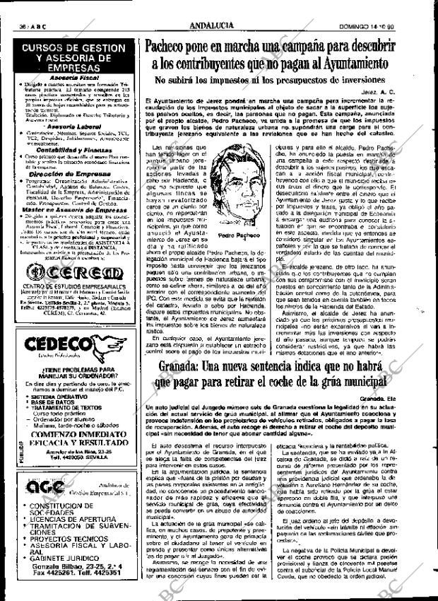 ABC SEVILLA 14-10-1990 página 36