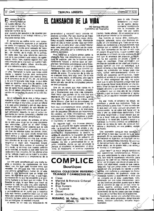 ABC SEVILLA 14-10-1990 página 54