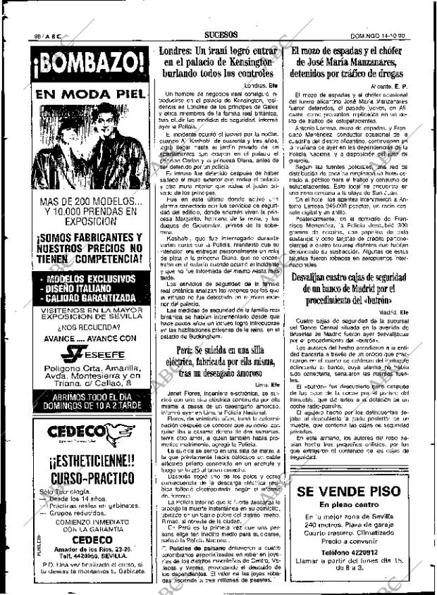 ABC SEVILLA 14-10-1990 página 96