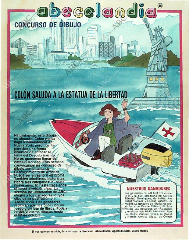 BLANCO Y NEGRO MADRID 14-10-1990 página 129