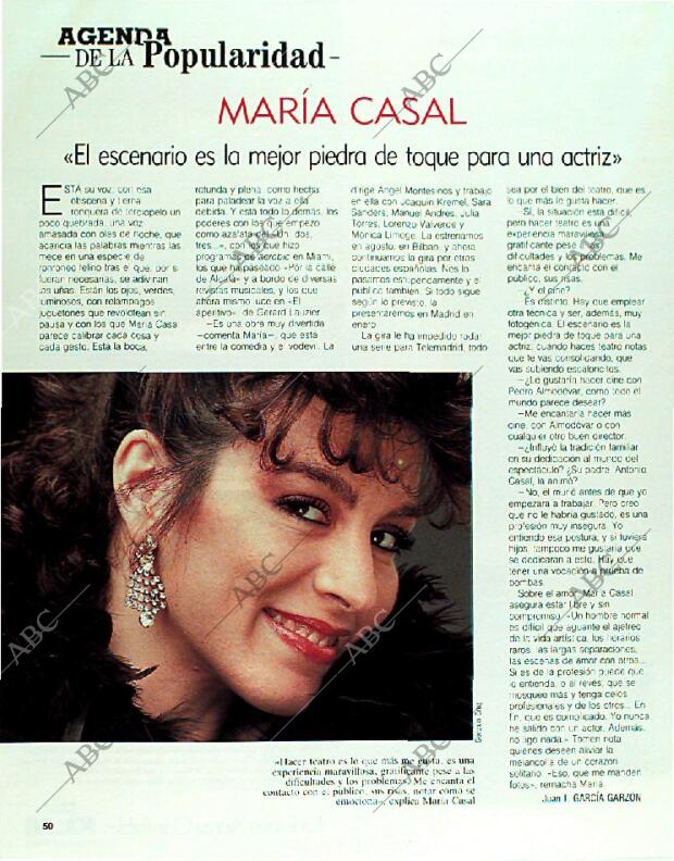 BLANCO Y NEGRO MADRID 14-10-1990 página 50