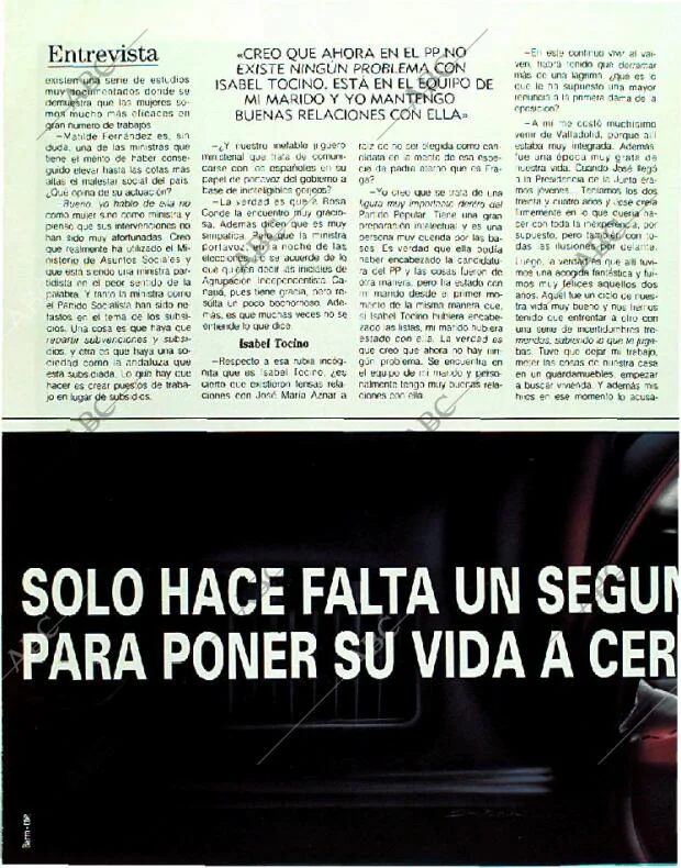 BLANCO Y NEGRO MADRID 14-10-1990 página 82