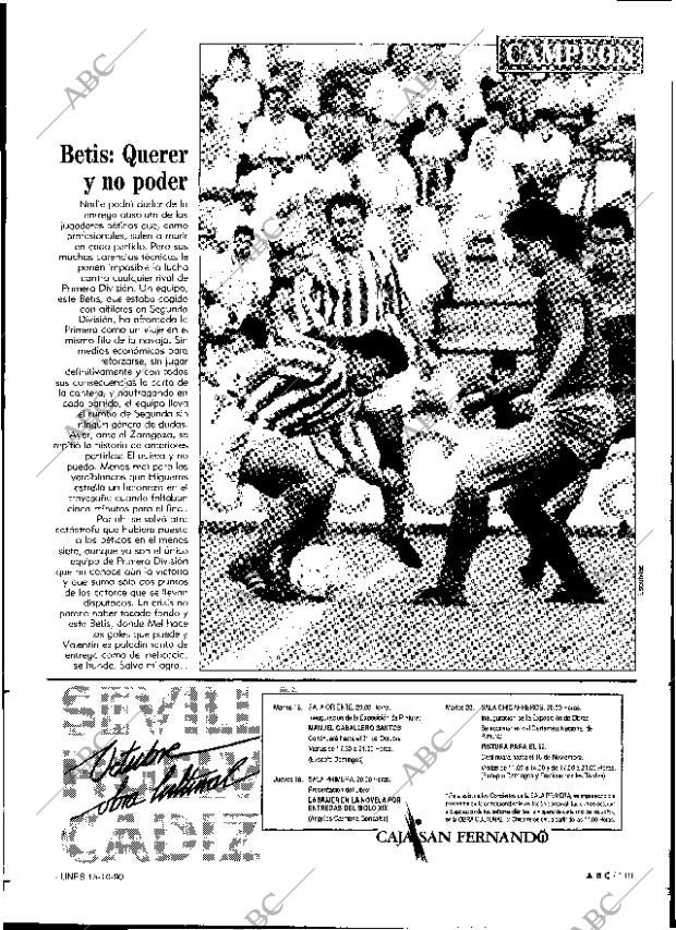 ABC SEVILLA 15-10-1990 página 119