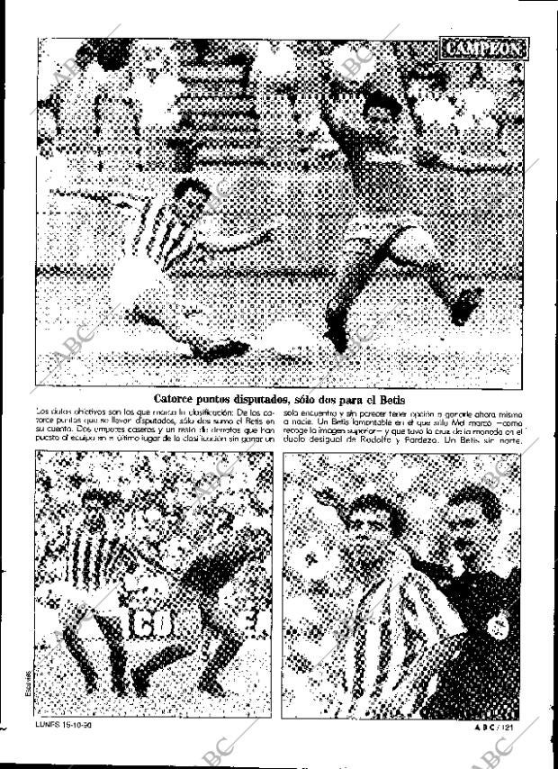 ABC SEVILLA 15-10-1990 página 121