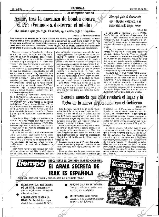 ABC SEVILLA 15-10-1990 página 26