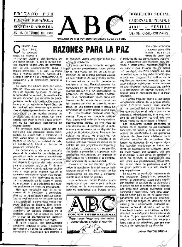 ABC SEVILLA 15-10-1990 página 3