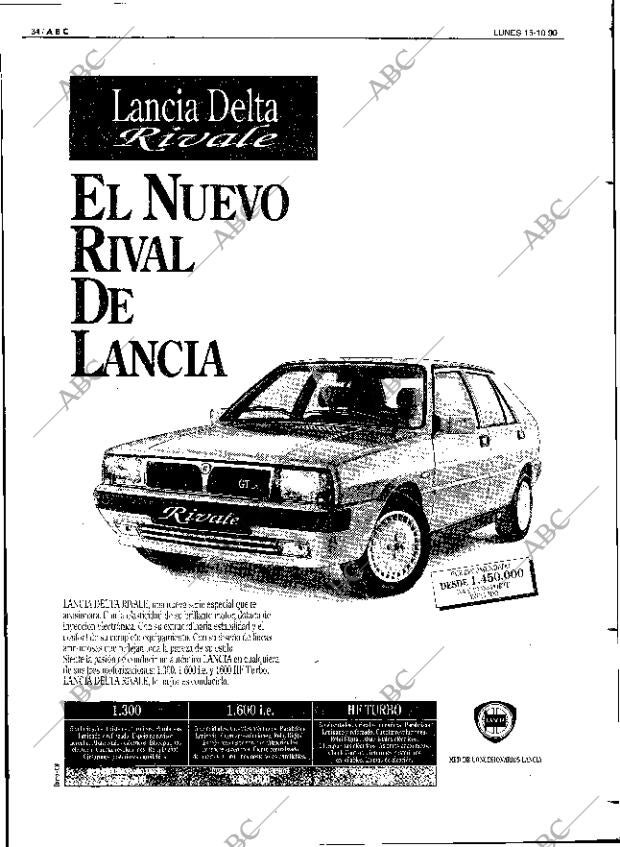 ABC SEVILLA 15-10-1990 página 34