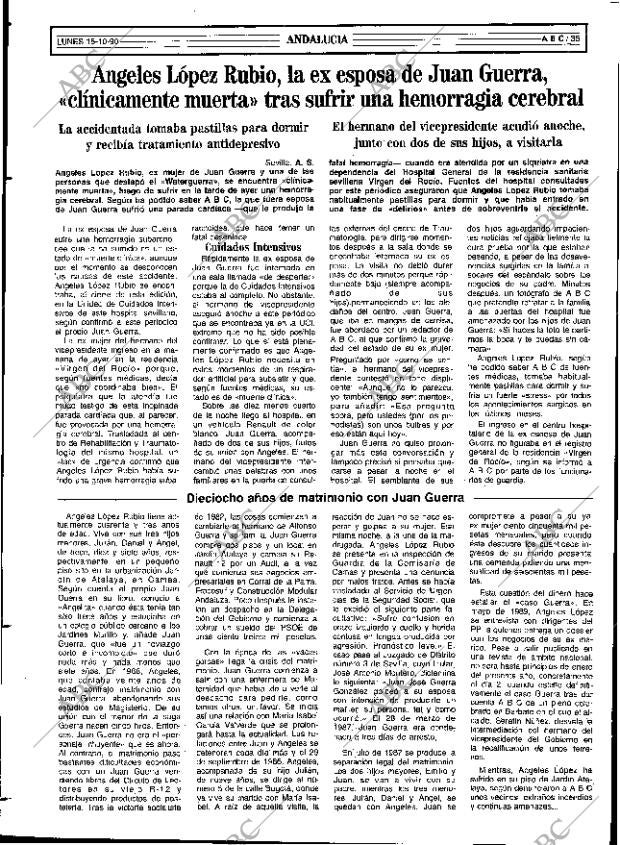 ABC SEVILLA 15-10-1990 página 35